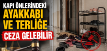 Yargıtay’dan emsal karar: Kapı önüne ayakkabı koymak hak ihlali